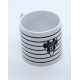 MUG EXPRESSO BLANC RAYE