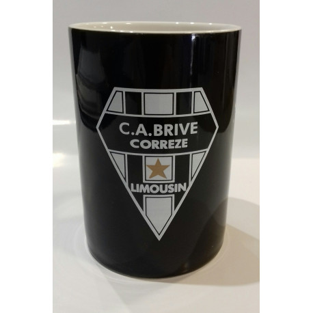 MUG NOIR BLASON