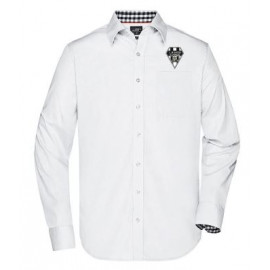CHEMISE BLANCHE & VICHY HOMME