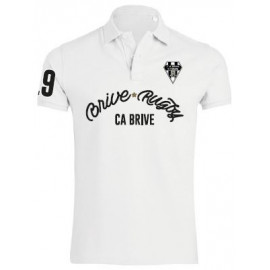POLO MC "BRIVE RUGBY" BLANC