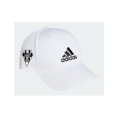 CASQUETTE ADIDAS BLANC BRODEE ADULTE FK0890