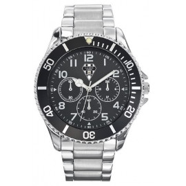 MONTRE HOMME BRACELET METAL ARGENT