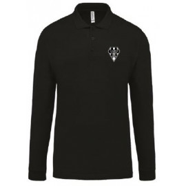 POLO HOMME ML NOIR