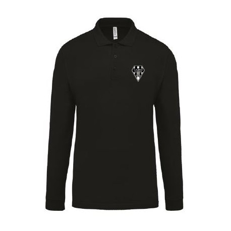 POLO HOMME ML NOIR