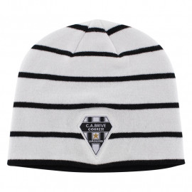 BONNET RAYE BLANC & NOIR