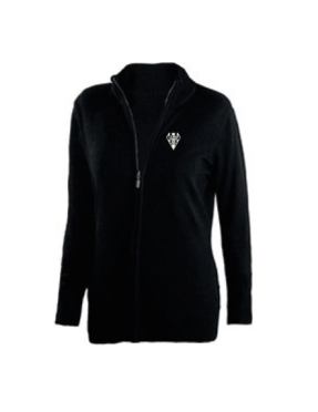 CARDIGAN ZIPPÉ NOIR FEMME 962