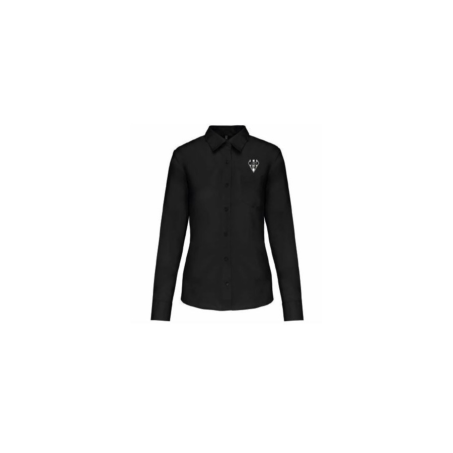 CHEMISE ML FEMME NOIR