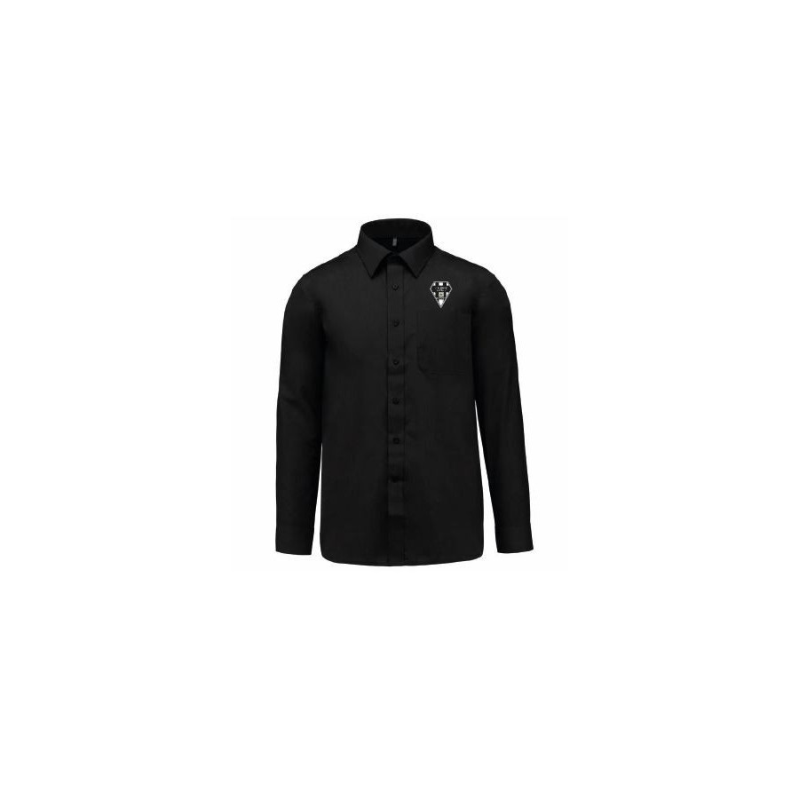 CHEMISE ML HOMME NOIR