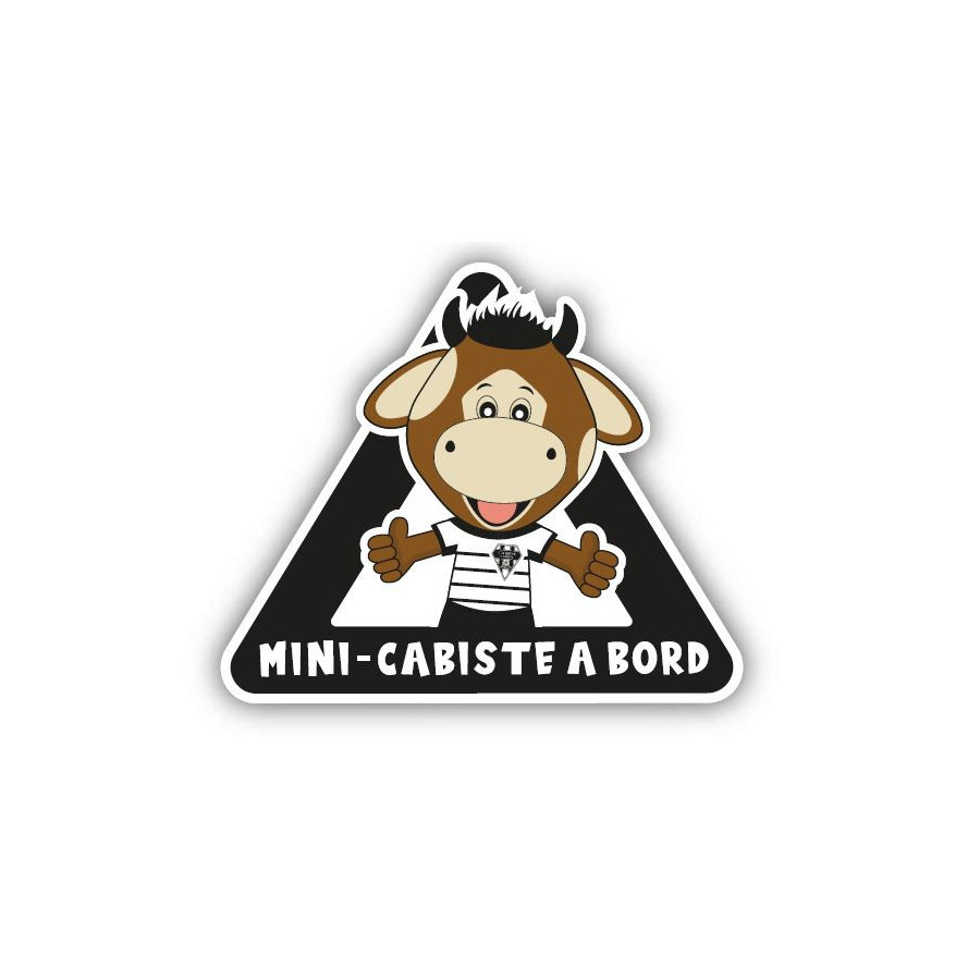 STICKER MINI CABISTE A BORD