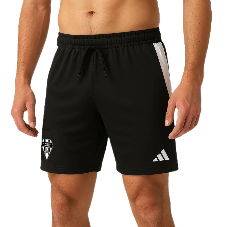 SHORT ADULTE NOIR AVEC POCHES