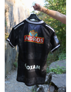 MAILLOT NOIR 25-26 ADULTE AVEC SPONSORS