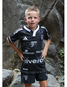 MAILLOT NOIR 25-26 ENFANT AVEC SPONSORS