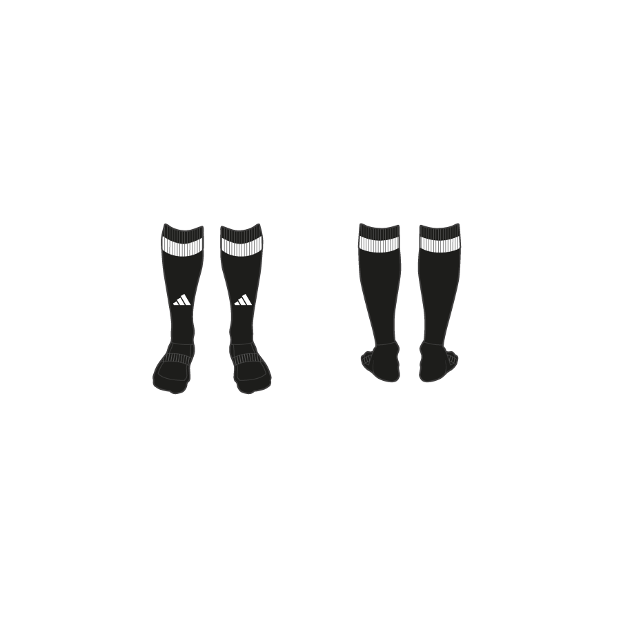 CHAUSSETTES ADIDAS NOIRES ADULTE 25-26