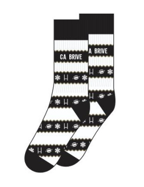 CHAUSSETTES DE NOËL TISSEES 2025