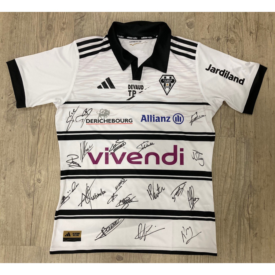 Maillot Dédicacé 25-26 (Avec Sponsors)