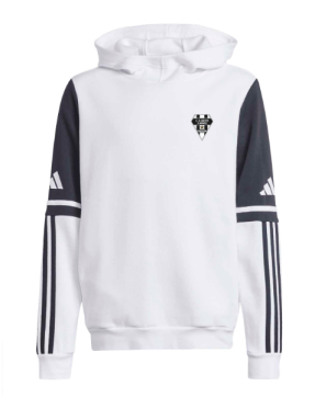 HOODY MOLLETON ENFANT BLANC