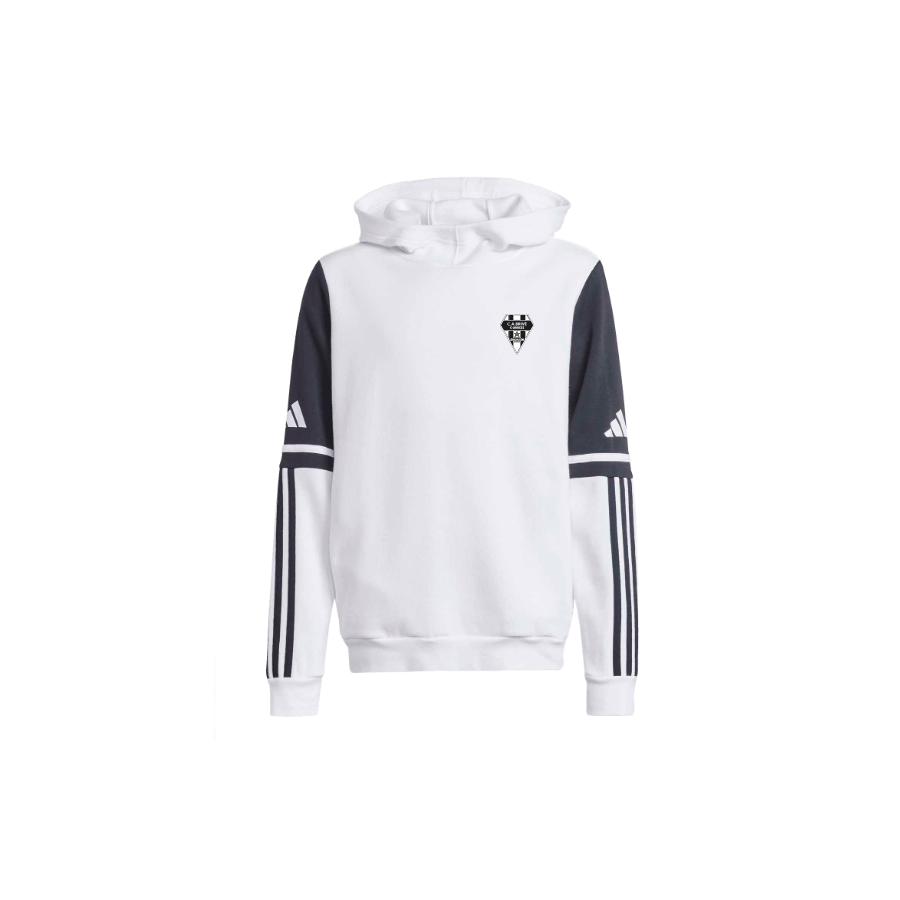 HOODY MOLLETON ENFANT BLANC