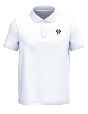 POLO MC ADULTE COTON BIO BLANC